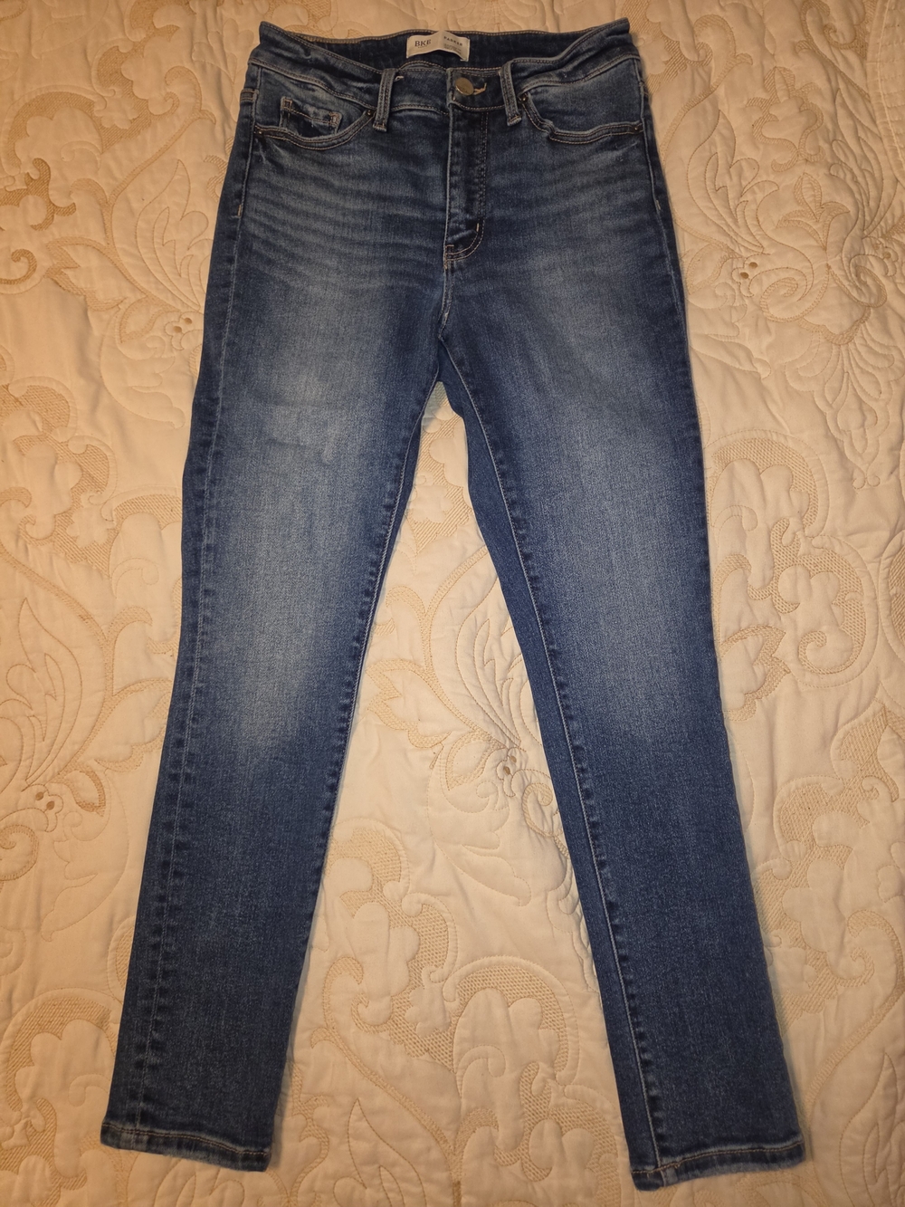 BKE Parker Women's Dark Blue Skinny Jeans